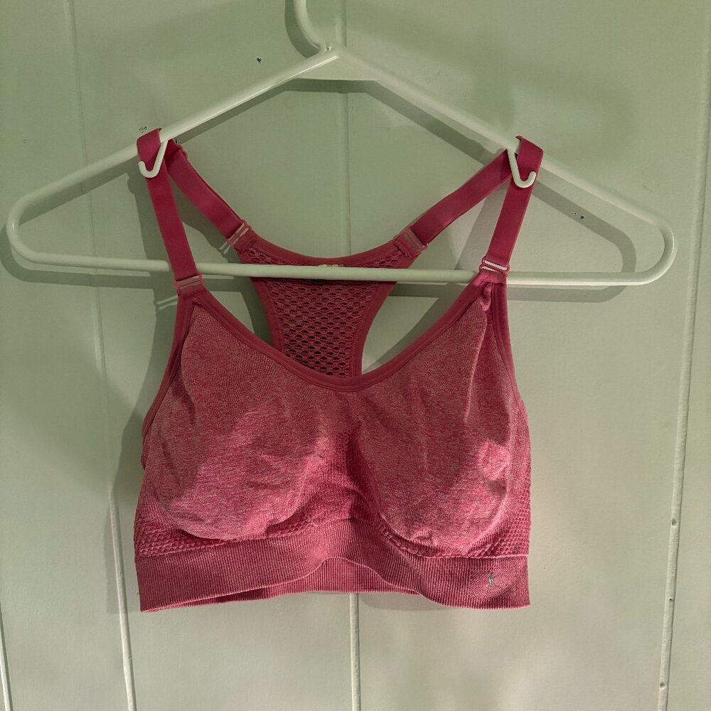 DANSKIN Pink Sports Bra in size Medium